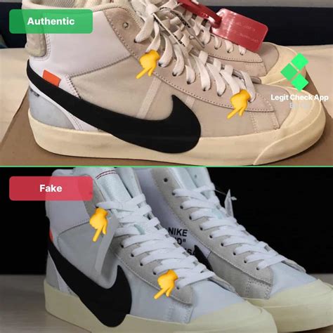 nike off white blazer black real vs fake|black off white blazer reaper.